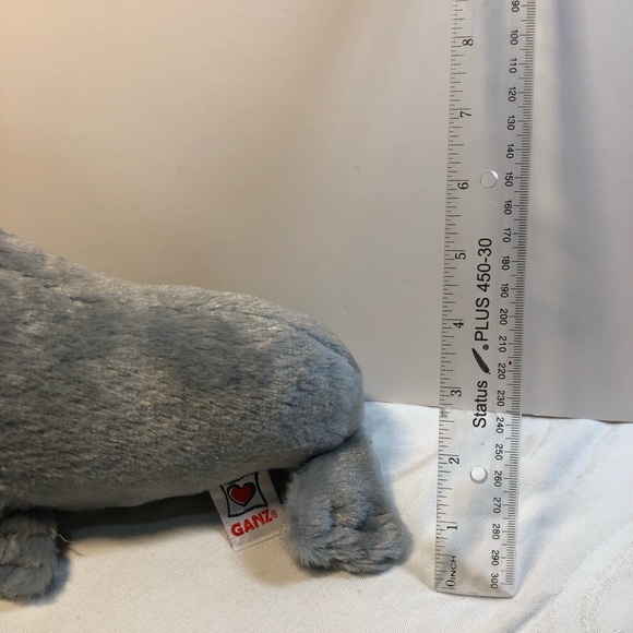 Ganz Webkinz Gray Walrus Artic Ocean Sea Plush Stuffed Animal HM332 No Code 10” - Picture 10 of 11